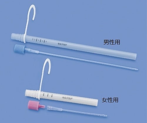 自己導尿カテーテル シリコン製 男性用(簡単キャップ) 12Fr(φ4.0×290) 1箱(5本入) 0151456 1箱(5本入)