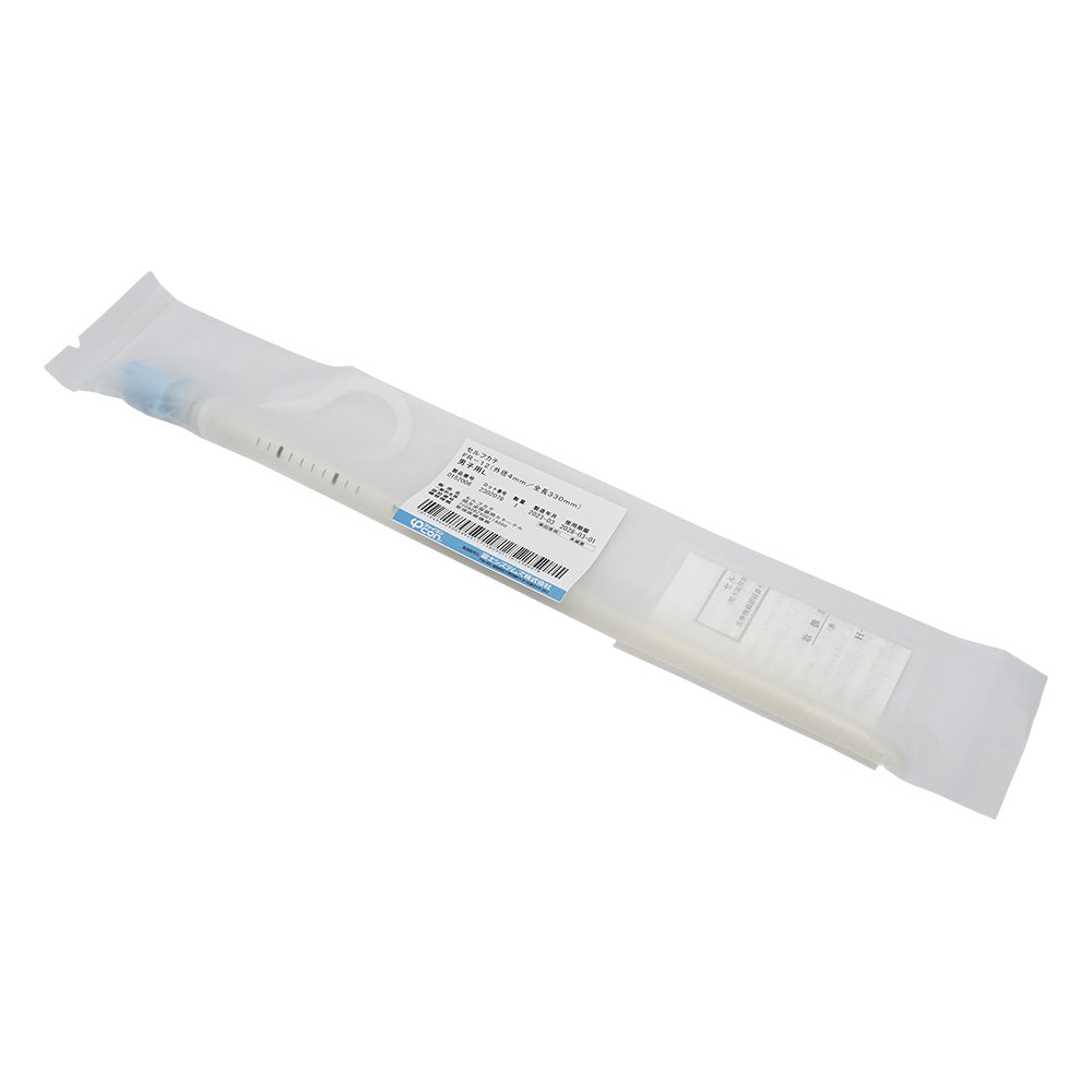 自己導尿カテーテル シリコン製 男性用(L) 12Fr(φ4.0×330) 1箱(5本入) 0152006 1箱(5本入)