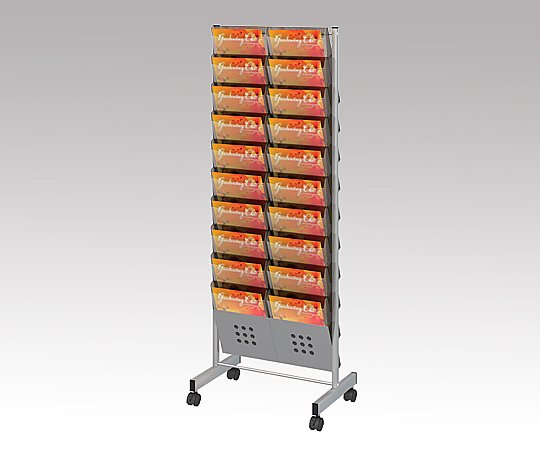 Brochure stand 2 rows x 10 tiers PS-210 1 piece