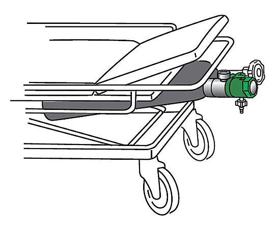 다이얼식 감압 밸브(봄베용) 가습병 부착 D-15H 1개
