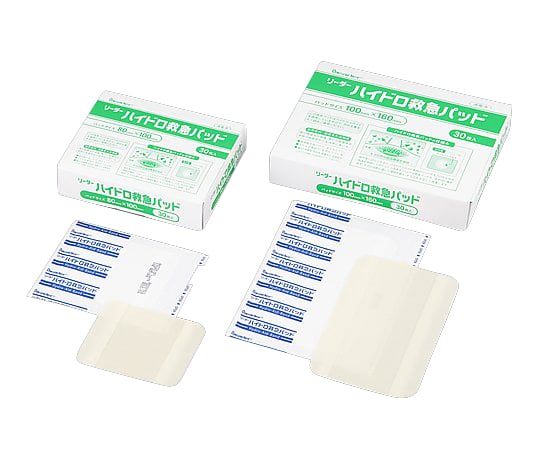 ハイドロ救急パッド 80×100mm 30枚入 No.80 1箱(30枚入)