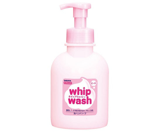 ホイップウォッシュピーチ500mL 泡ポンプ付 23405 1本