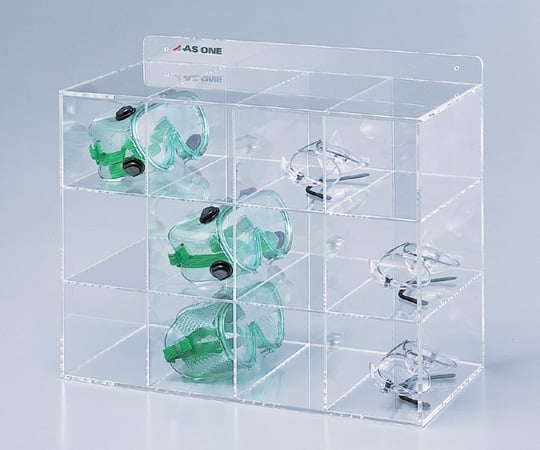 Glasses and goggles case, 12 compartments, 425 x 210 x 350 mm, GG-12, 1 piece