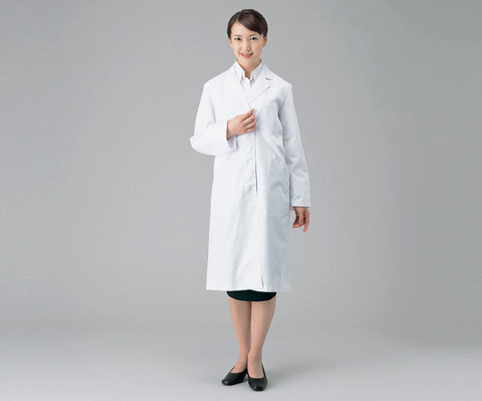 White coat for women (with cuff strings) Single AZ51-001 LL 1 piece