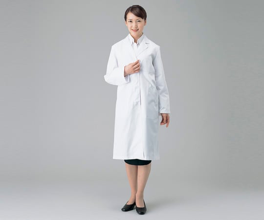 White coat for women (with cuff strings) Single AZ51-001 S 1 piece