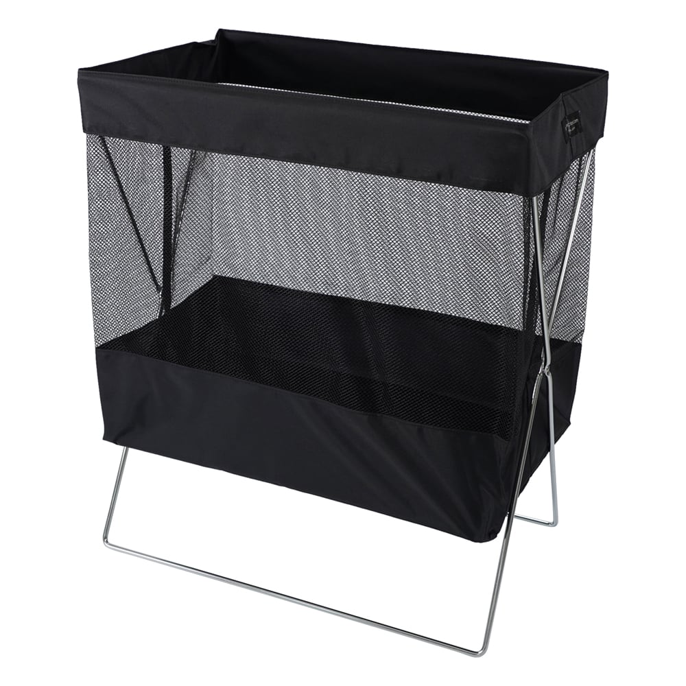 사이드 왜건 메쉬 블랙 430×250×510mm R-330 BK 1개