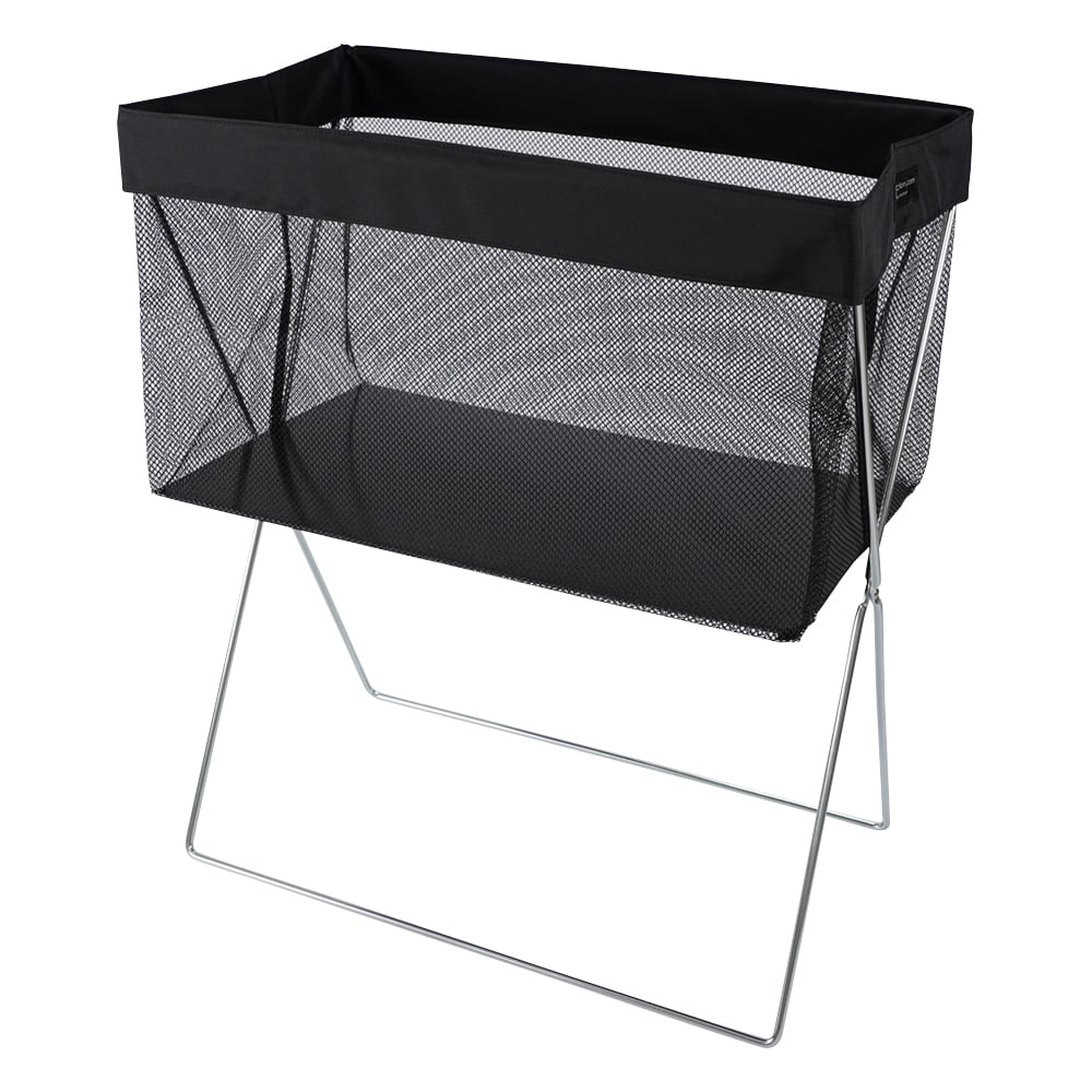 サイドワゴン・メッシュ ブラック 430×250×250mm R-336 BK 1個