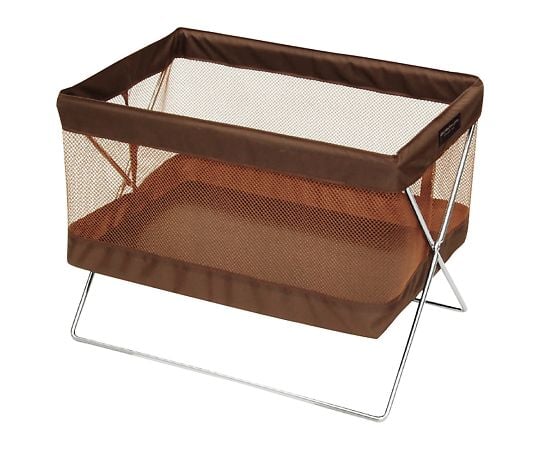 사이드 왜건 메쉬 브라운 370×260×200mm R-331 1개