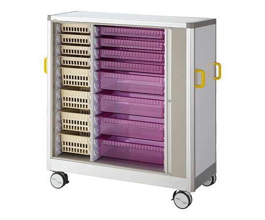 Altia tray cart (aluminum frame) 1402 x 540 x 1412 with shutter SMC-1200SN 1 unit