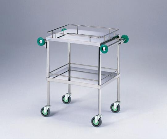 Very quiet medical cart (no drawers, antibacterial handle) (2 drawers) 750(940)×450×850mm TSD-750K 1 unit