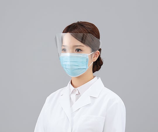 Comfortable face mask (with wide shield) 1 box (25 pieces) NV206 1 box (25 pieces)