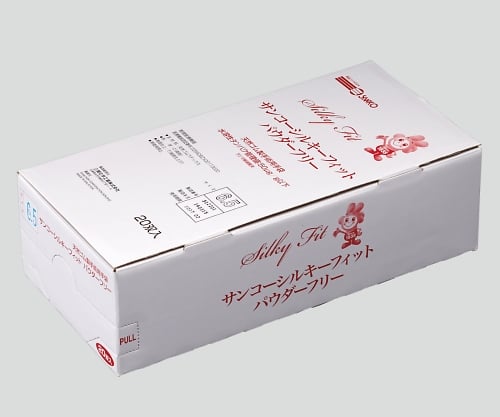 Sanko Silky Fit PF (surgical gloves) No. 8.0 1 box (20 pairs) 1 box (20 pairs)