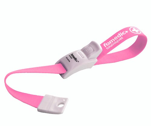 라텍스 프리 원터치 구혈대(포메딕 플러스) 핑크 CL200 1개