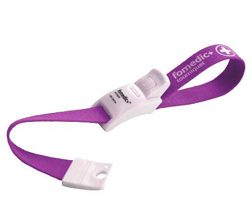 ラテックスフリーワンタッチ駆血帯(フォーメディックプラス) パープル CL200 1本