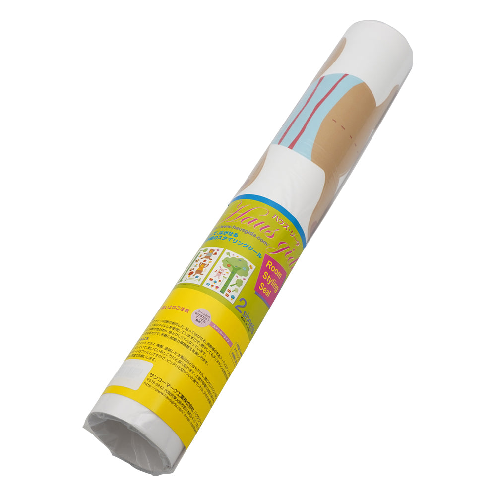 Wall Sticker Height Meter Bear PWS-54 1 set