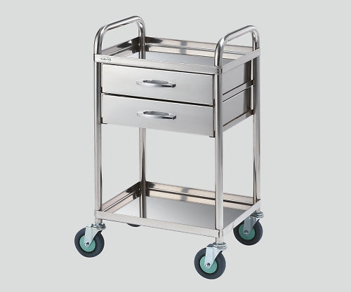 매우 조용한 테두리가 있는 회진차(2단 서랍) 2단 453×353×802 TS4535X 1개