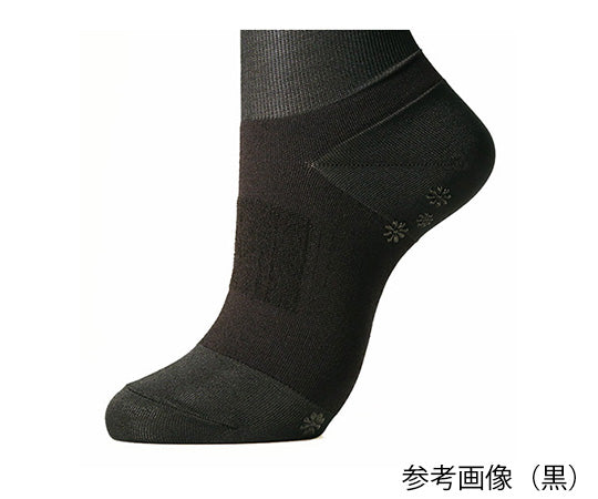 발밑 솔루션 (간호사 용 양말) 블랙 M F732-227R-25-90 1 발