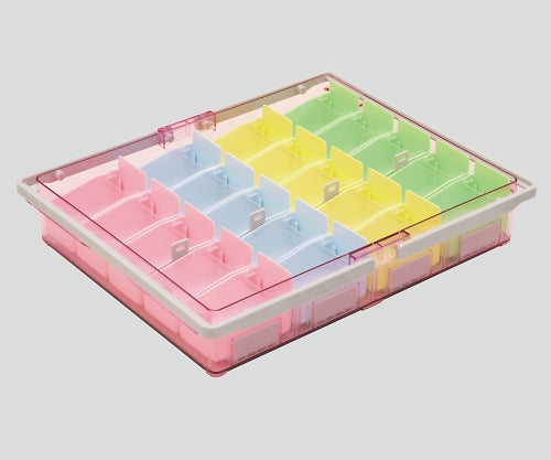 Combination Medication Box Set, Koma (Large) Set, Pink, YM-20L-PC, 1 Set