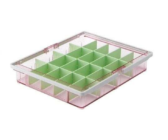 Combination Medication Box Set, Divider Set, Pink, YM-20B-PC, 1 set