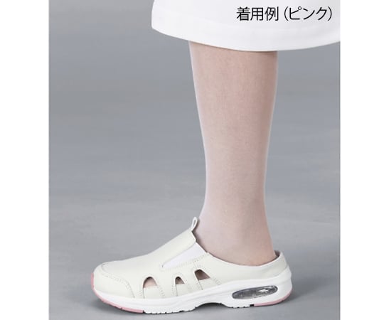 푹신! 라쿠! 신발 (간호사 신발) 화이트 22.5cm 555021 1 발