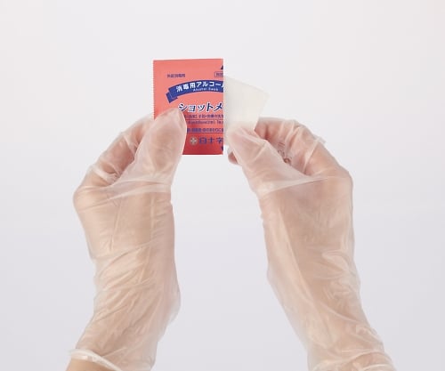 Shotmen (disinfectant alcohol cotton) 40 x 80 (2 folds) 1 box (1 sheet x 100 packs) 11509 1 box (1 sheet x 100 packs)