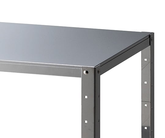 Stainless steel silent cart (assembly required) Large 3-tier 614 x 414 x 846 1 unit