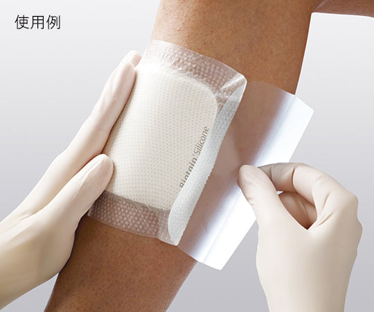 フォーム状創傷被覆材 (バイアテン シリコーン+) 85×85mm 1箱(10枚入) 334363 1箱(10枚入)