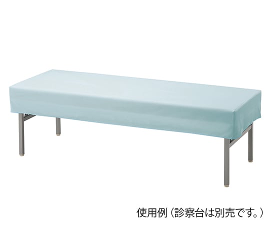 Wrinkle-free stretch examination table cover, blue, for 600 x 1800 mm, NV6018B, 1 piece