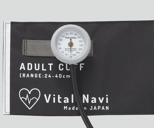 VitalNavi Blood Pressure Monitor (Latex Free) Black LF Adult 1 pc
