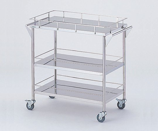 ストレージステンレスカート 3段 (幅750mm) CHW-3 1台