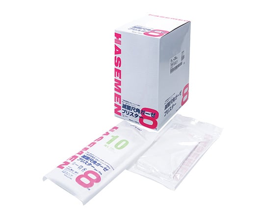 滅菌尺角ガーゼ(ブリスター) 8つ折 5枚×20袋 1箱(5枚×20袋入)