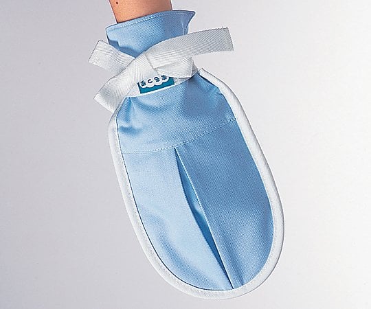 Restraint gloves (with protective tucks) Blue 0655 1 pair