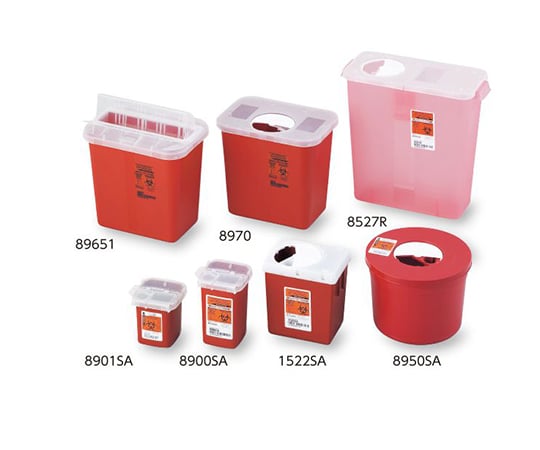 Sharp Safety Container 12L 8527R 12L 1pc