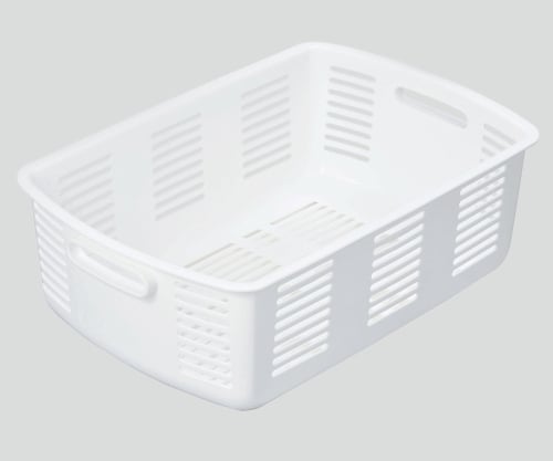 脱衣かご(フロート) ホワイト 525×350×185mm 7658 1個
