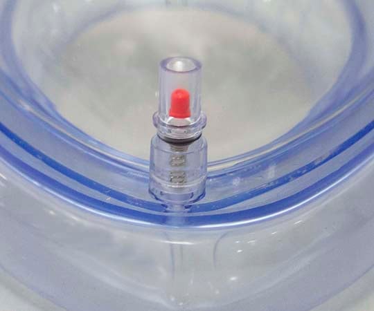 에어 쿠션 페이스 마스크(마취용) 성인용(대) 레드 1상자(1개×10봉투입) KM201 1상자(1개×10봉투입)