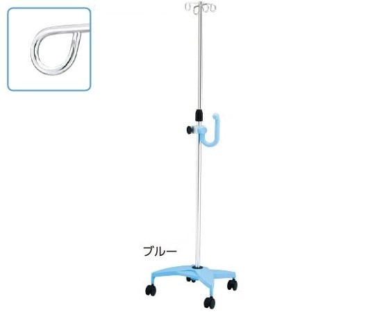 イルリガードルスタンド(ネスティングタイプ) 4本架 ブルー SAP4-H 1個