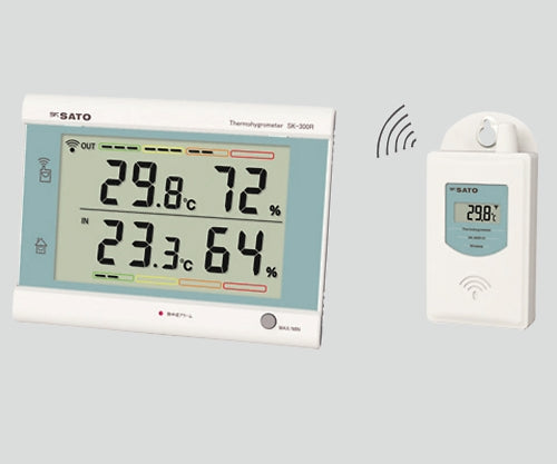 最高最低無線温湿度計 SK-300R 1個