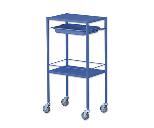 화려한 회진차(미니) 2단 블루 470×320×915mm NCCM-2HBL 1대