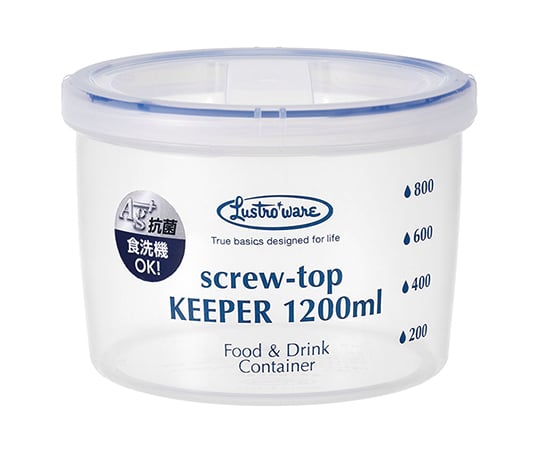 보존 용기(스크류 타입) 1200mL B2273KN 1개