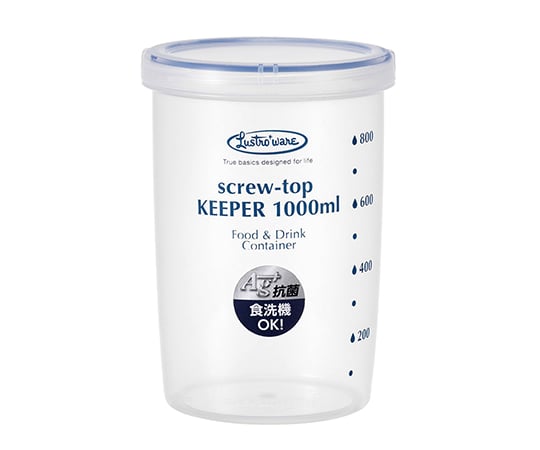 保存容器(スクリュータイプ) 1000mL B2275KN 1個