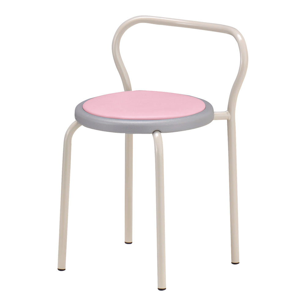 Round chair (with backrest) S-155-N-PI 1 piece