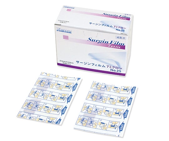 Surgin Film 7 microns 25 x 40 mm 1 box (50 sheets) No.25 1 box (50 sheets)