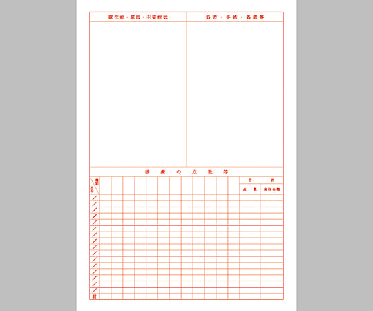 Health Insurance Chart B5 size 1 bag (100 sheets) No. 1 paper 301 1 bag (100 sheets)