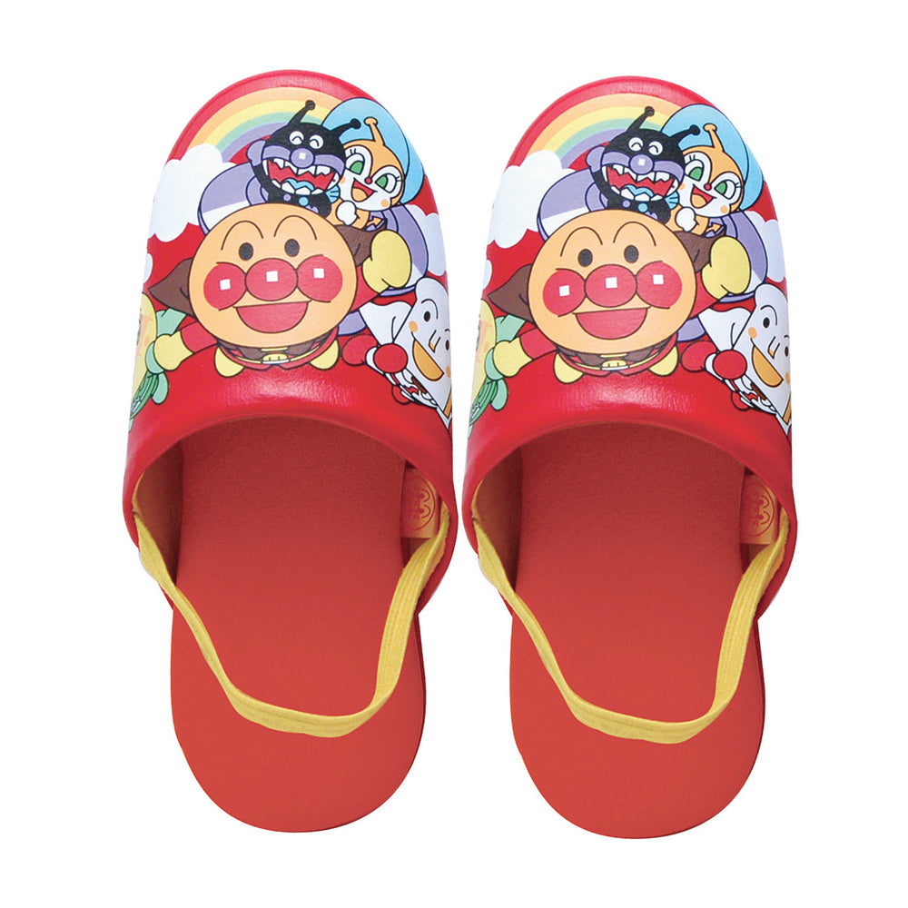 Children's slippers Anpanman Red 240227 1 pair