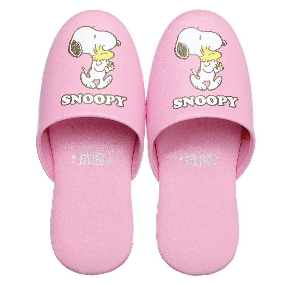 子ども用スリッパ スヌーピー ピンク 231644 1足