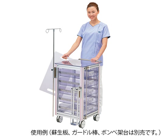 Skeleton emergency cart TS-SE 1 piece