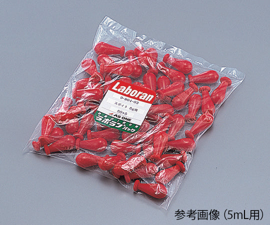 Labolan Dropper (latex, red) 50+5 pieces, 10mL, 1 bag (55 pieces)