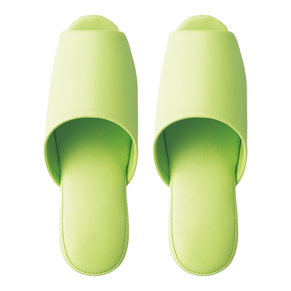 Basic slippers, green, M, 556002, 1 pair