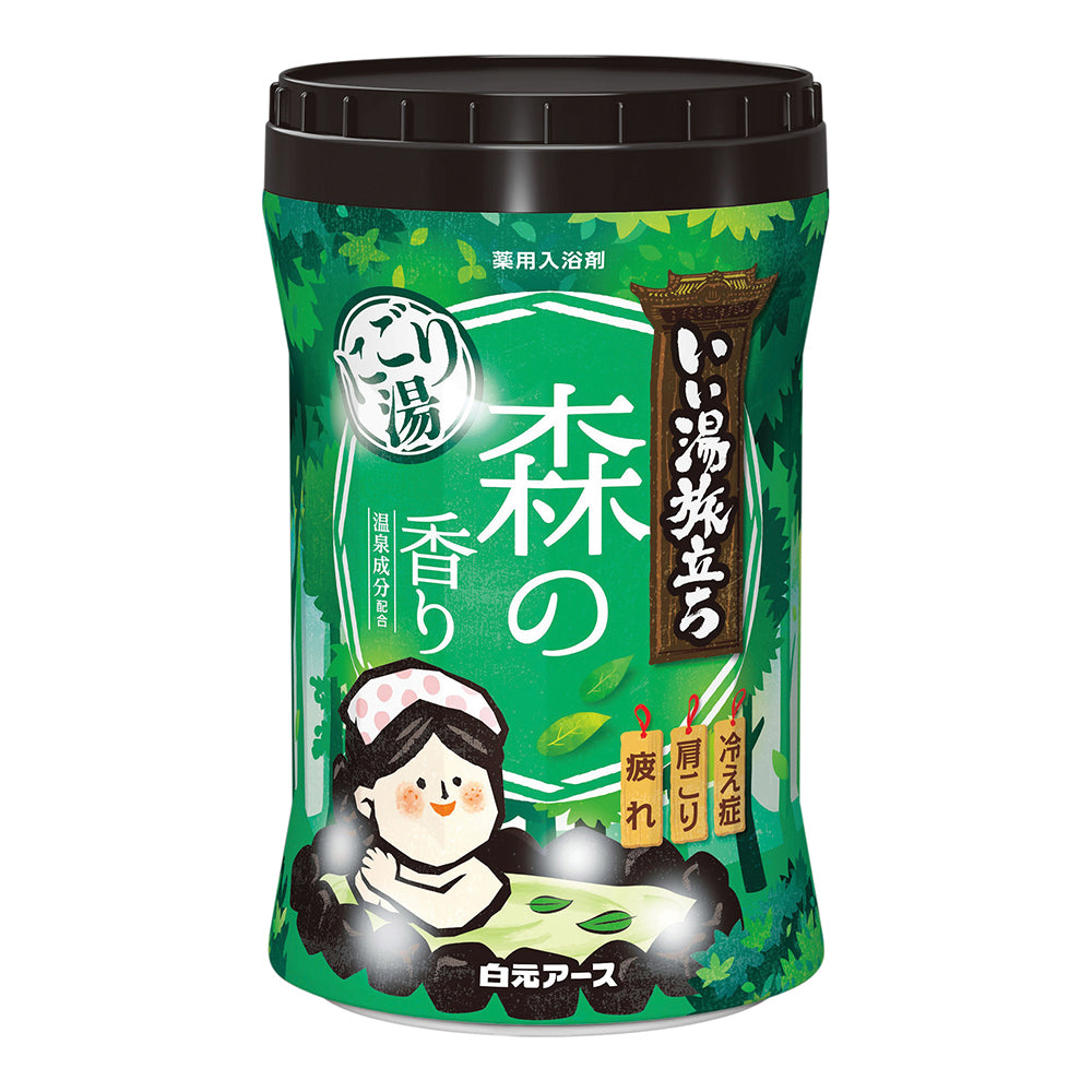 いい湯旅立ちボトル にごり湯 森の香り 22478-7 1本