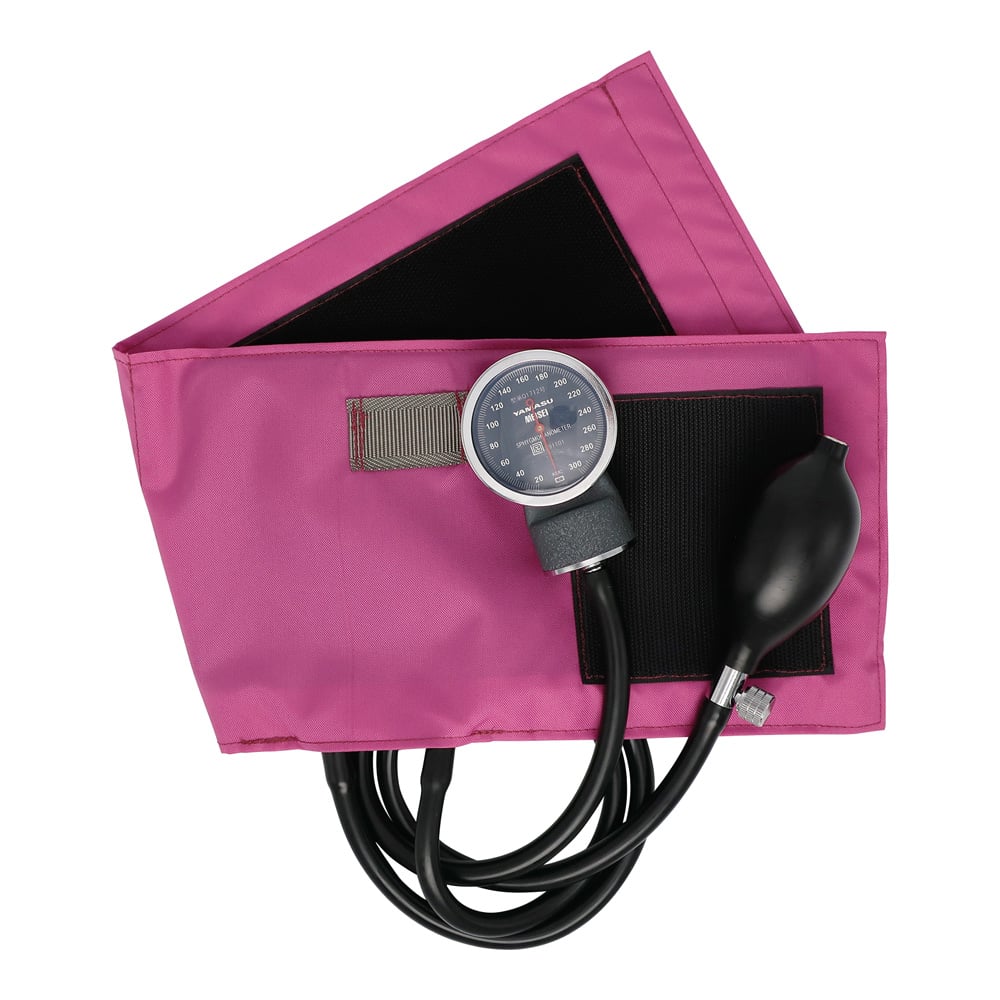 カラーアネロイド血圧計(No.500・光目盛盤仕様)本体 マゼンタ 0500B015 1個
